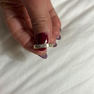 14k gold ring with diamonds real